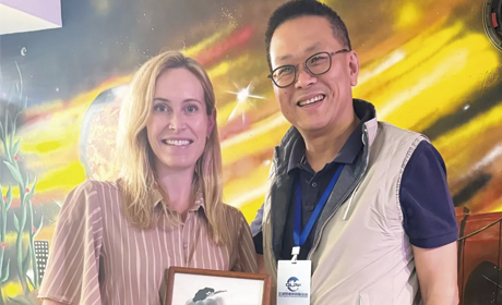 GLPF会长陈磊纽约对话美国北美照明工程协会(IES)执行总裁